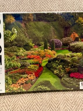Hinkler Mindbogglers 1000-pc Ornamental Butchart Garden Jigsaw Puzzle NWT OOP